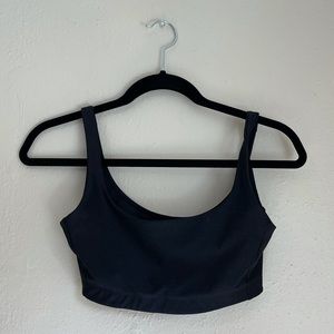 Outdoor voices double time bra charcoal